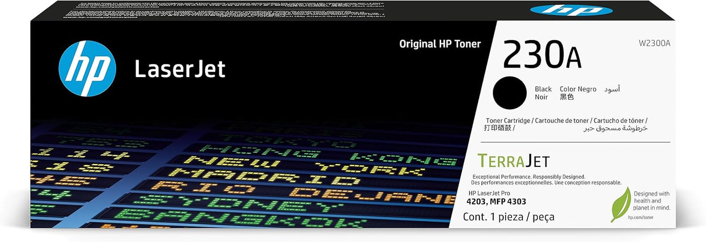 HP 230A Black Original LaserJet Toner Cartridge