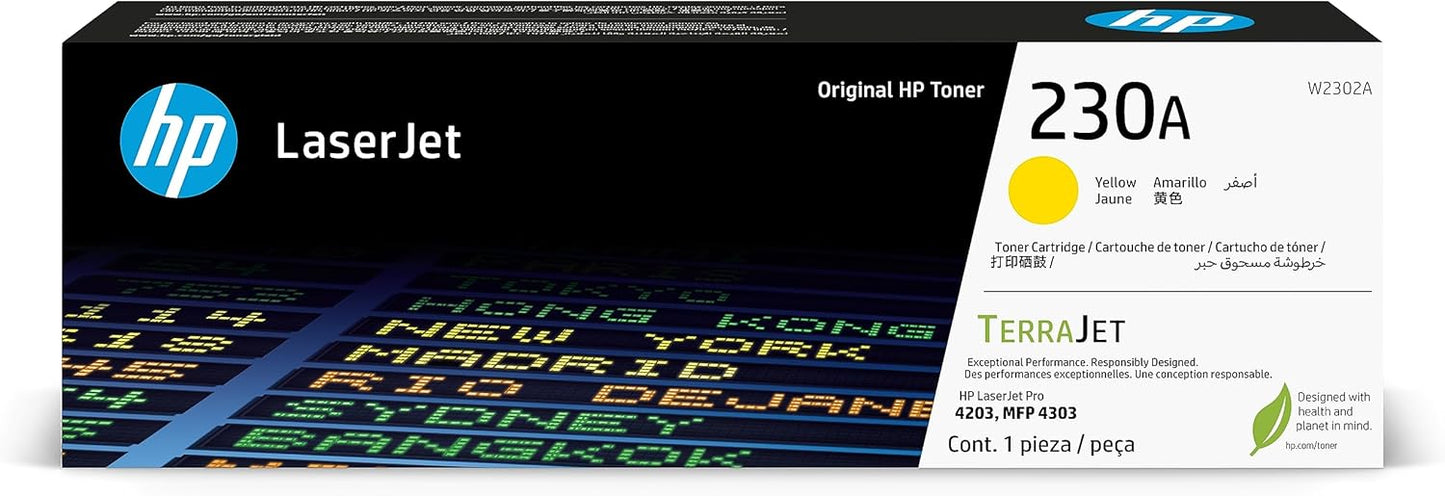 HP 230A Yellow Original LaserJet Toner Cartridge