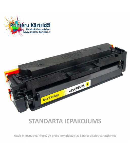HP 415A Yellow Original LaserJet Toner Cartridge